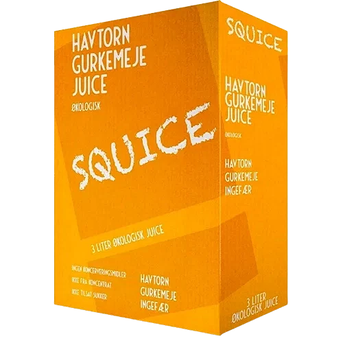 Squice Havtorn Gurkemeje Juice Ø 3 L. 