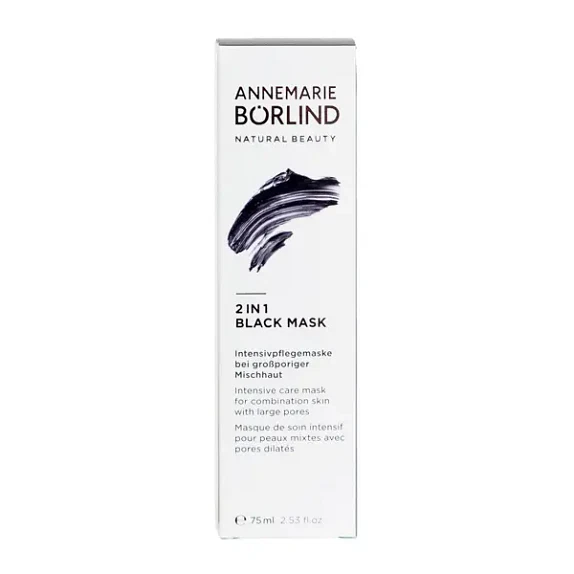 2 in 1 Black Mask Annemarie Börlind 75 ml økologisk