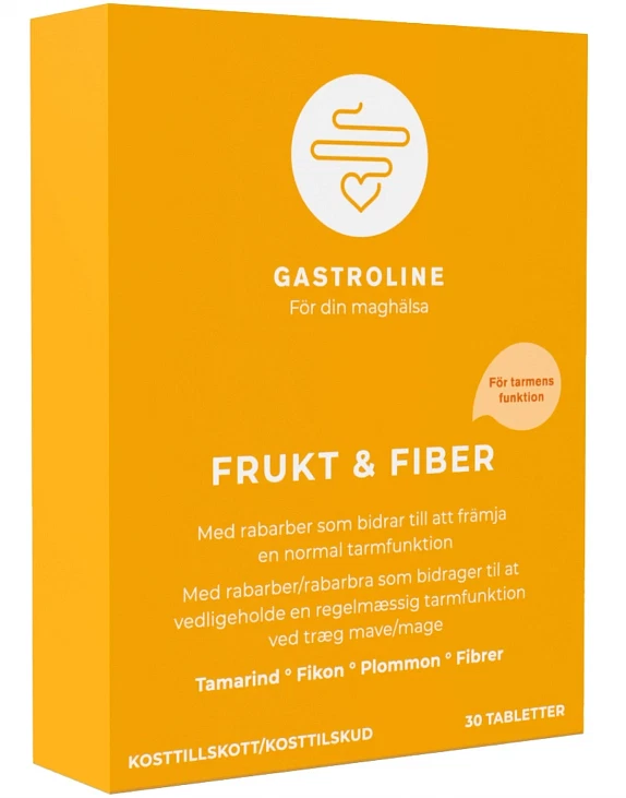 Frugt & Fibre Gastroline 30 Tabl