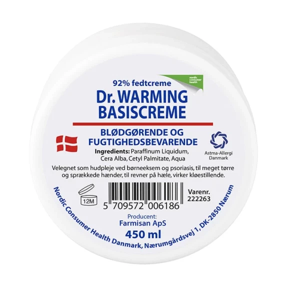 Dr. Warming Basiscreme 450 ml