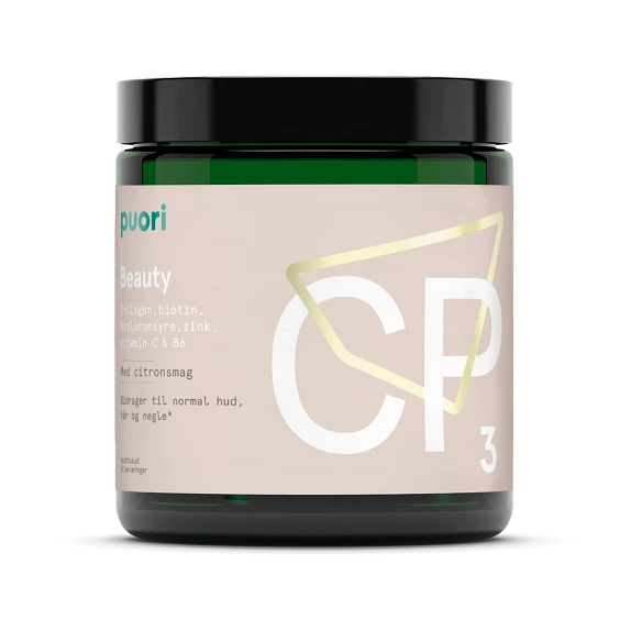 Puori CP3 – Beauty Kollagen med citronsmag (185 g)