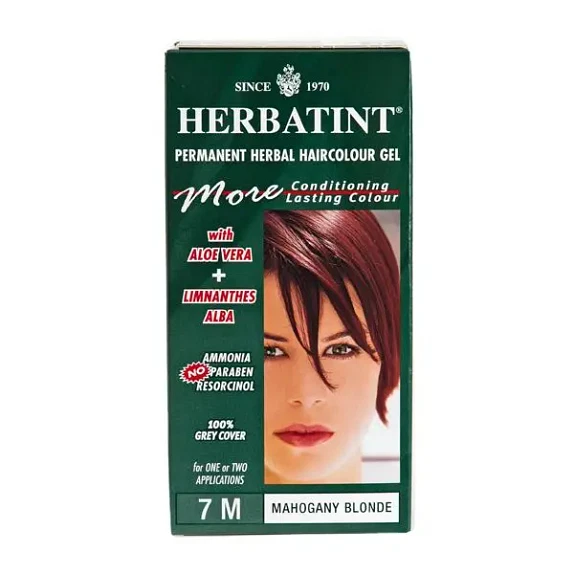 Hårfarve 7M Mahogany Blonde Herbatint 150 ml