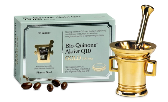 Bio-Quinone Aktivt Q10 Gold 100 mg 90 kapsler