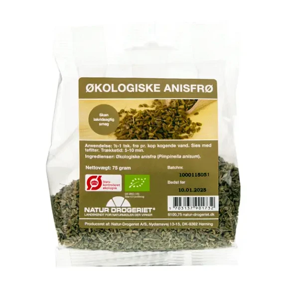 Anisfrø 75 g økologisk