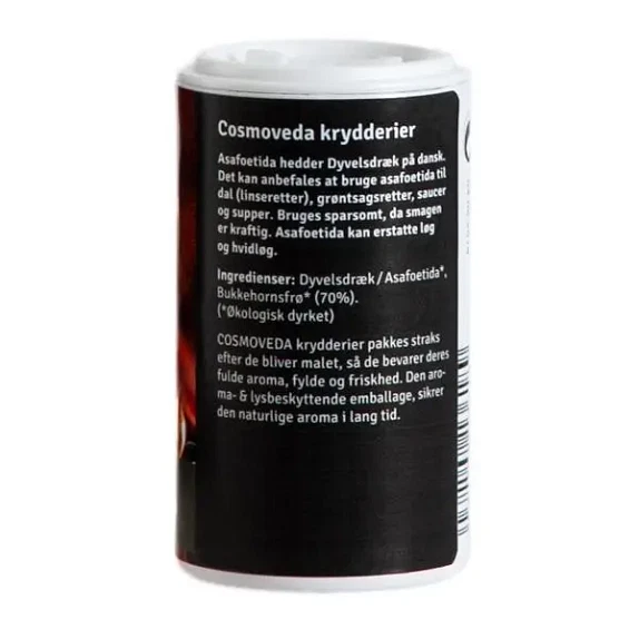 Asafoetida Dyvelsdræk Cosmoveda 30 g økologisk