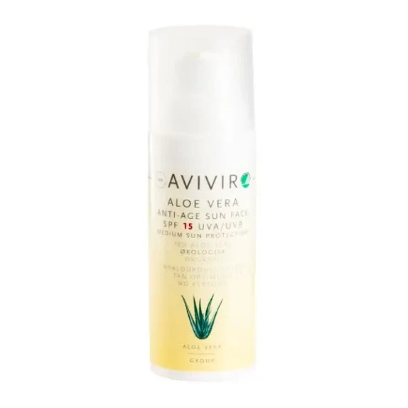 Anti-Age Sun Face SPF15 Aloe Vera Avivir 50 ml