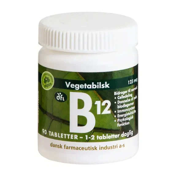 B12 125 mcg 90 tabletter