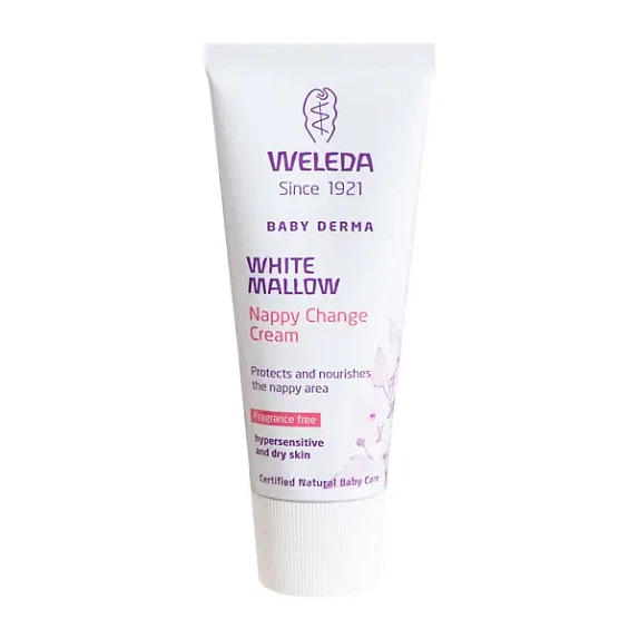 Baby Nappy Change Cream Derma White Mallow Weleda 50 ml