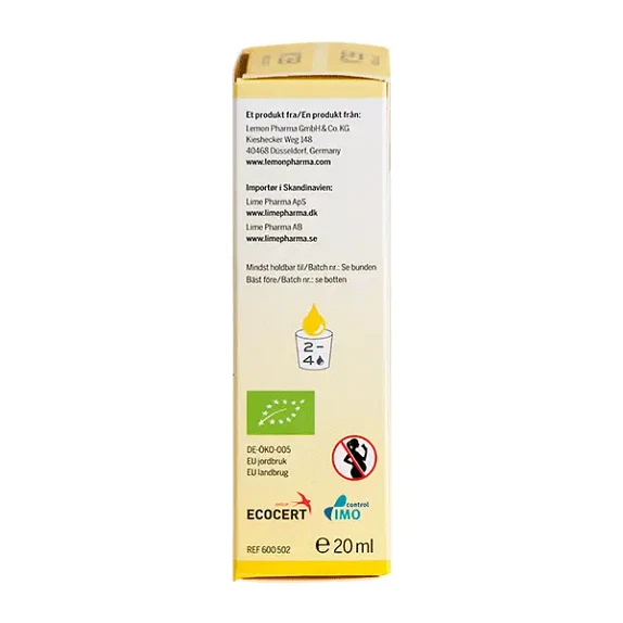 Bachblomster No 39 Nødhjælp Dråber 20 ml økologisk