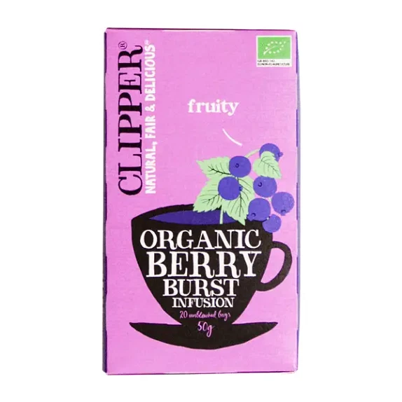 Berry Burst Infusion Fruity Clipper 20 breve økologisk