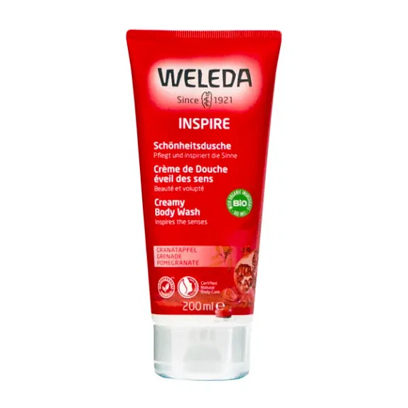 Body Wash Inspire Creamy Pomegranate Weleda 200 ml