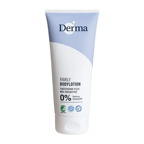 Bodylotion Derma Family Svanemærket 200 ml