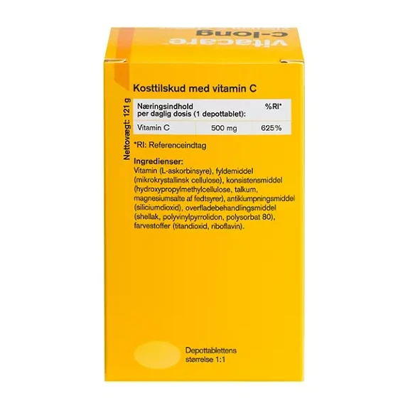 C-Long 500 mg VitaCare 150 depottabletter