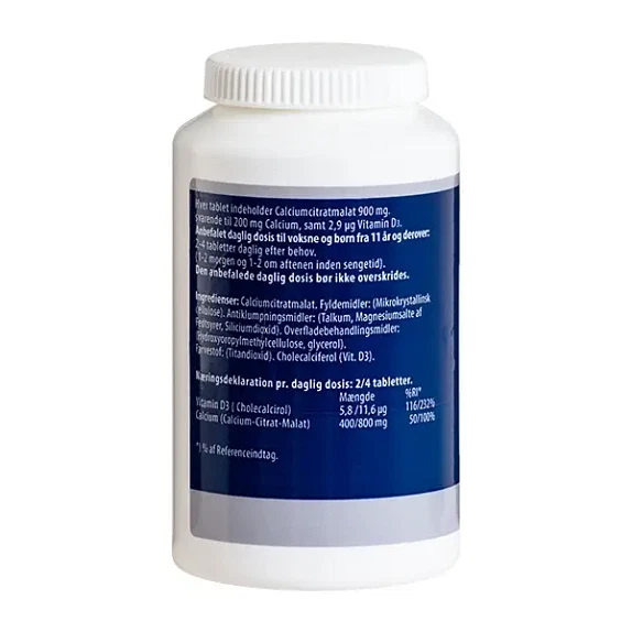 Calcium Ultra Forte Vitamin D3 200 tabletter