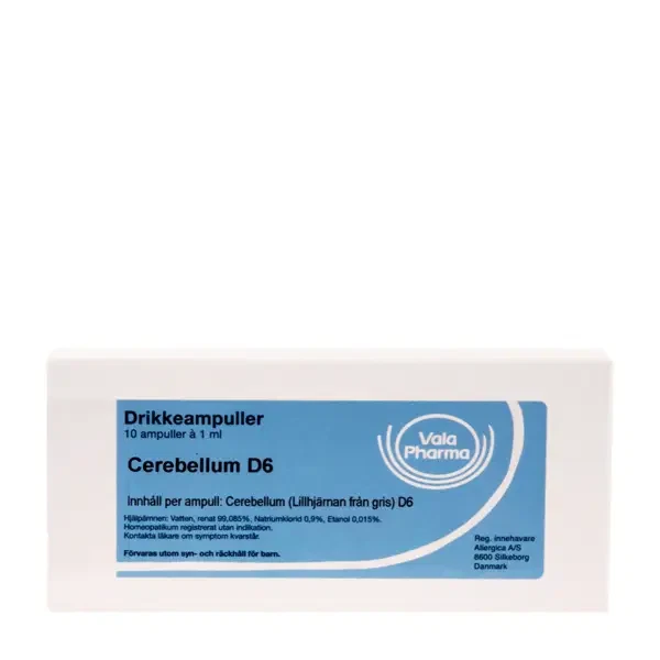 Cerebellum D6 10 drikkeampuller