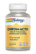 ChromActiv Solaray 100 vegetabilske kapsler