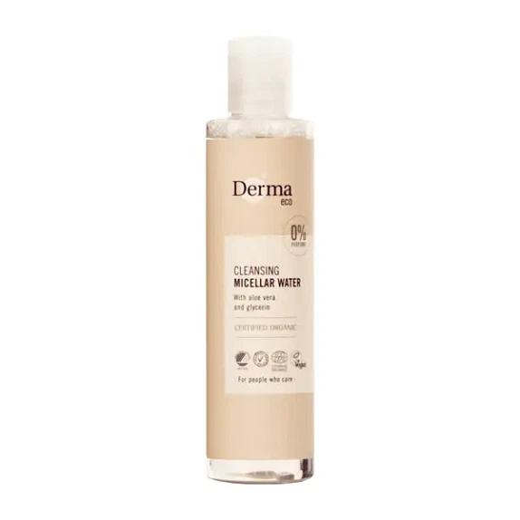 Cleansing Micellar Water Derma Eco 200 ml økologisk