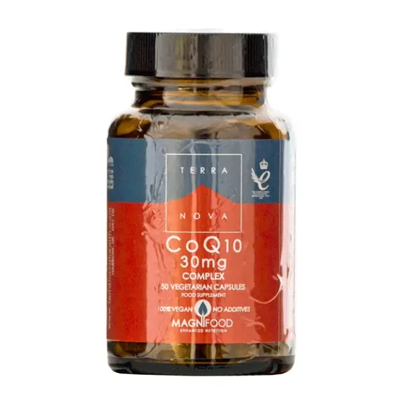 CoQ10 30 mg Complex Terranova 50 vegetabilske kapsler