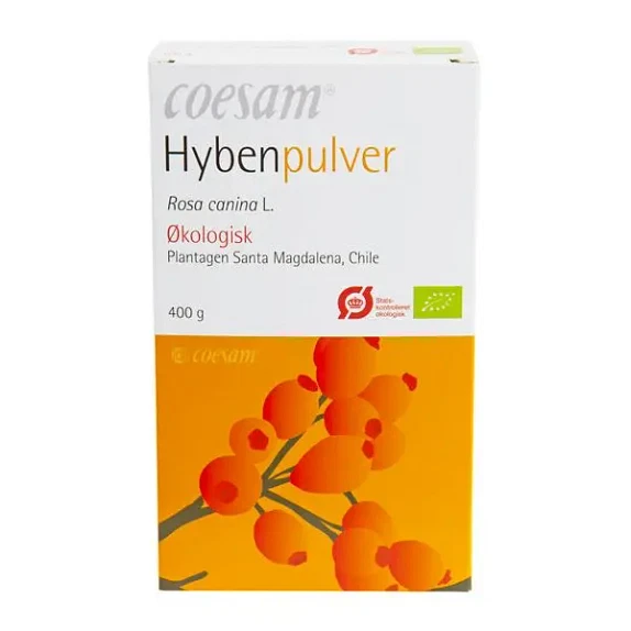 Coesam Hybenpulver 400 g økologisk