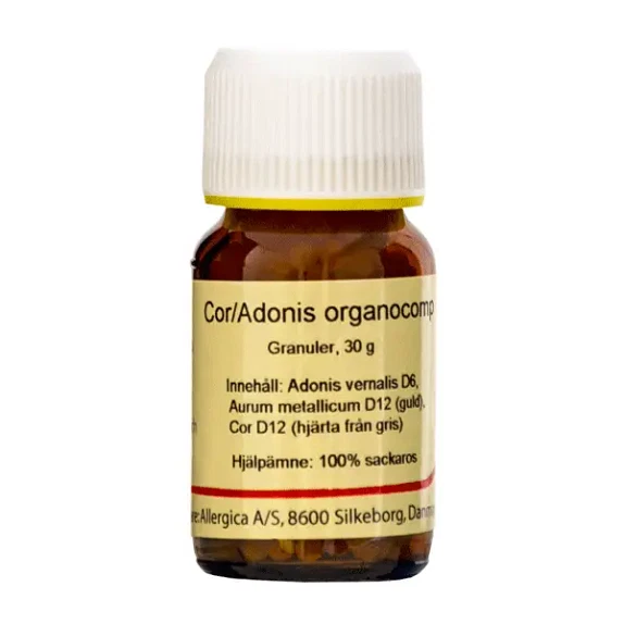 Cor/Adonis organocomp globuli granuler 30 g