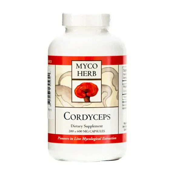 Cordyceps MycoHerb 200 vegetabilske kapsler