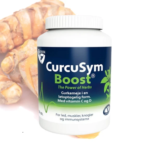 CurcuSym Boost 100 vegetabilske kapsler