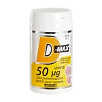 D-Max 50 mcg 90 tyggetabletter