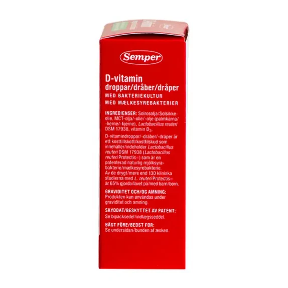 D-vitamin dråber BioGaia Semper 10 ml