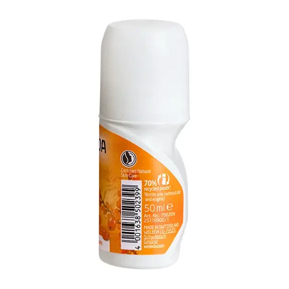 Deodorant 24H Roll-on Sea Buckthorn Weleda 50 ml