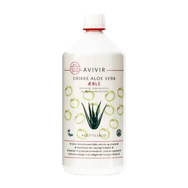 Drikke Aloe Vera 94 % Æble Avivir 1000 ml