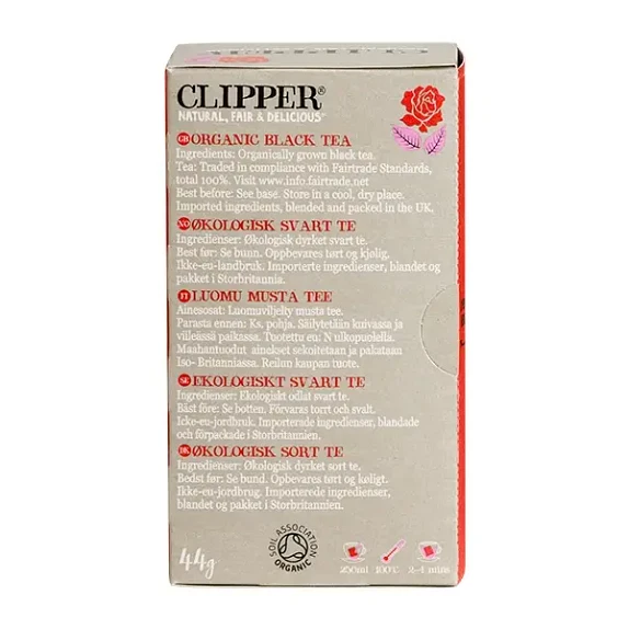 English Breakfast Tea Clipper 20 breve økologisk