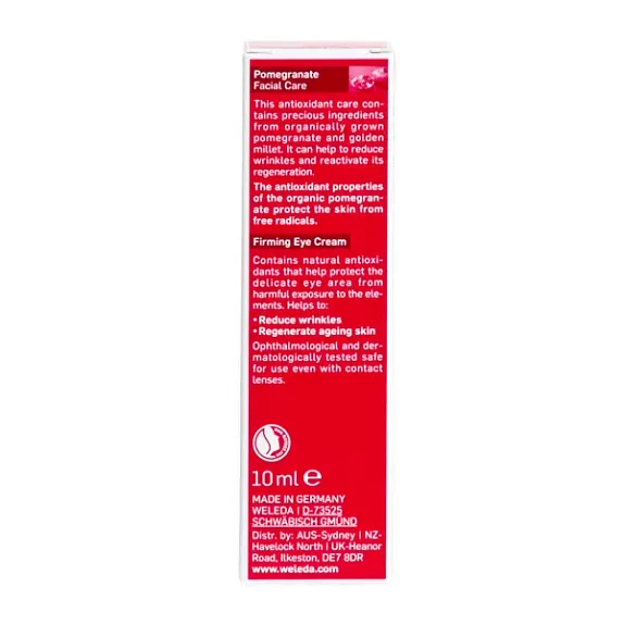 Eye Cream Firming Pomegranate Weleda 10 ml