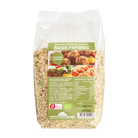 Farsmix Basis Glutenfri 500 g økologisk