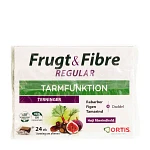 Frugt & Fibre Tarmfunktion Ortis 24 tyggeterninger