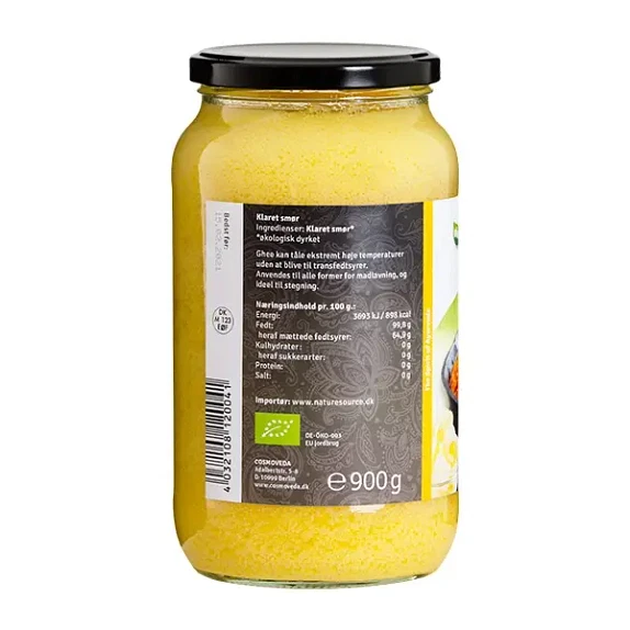 Ghee Pure Cosmoveda 900 g økologisk