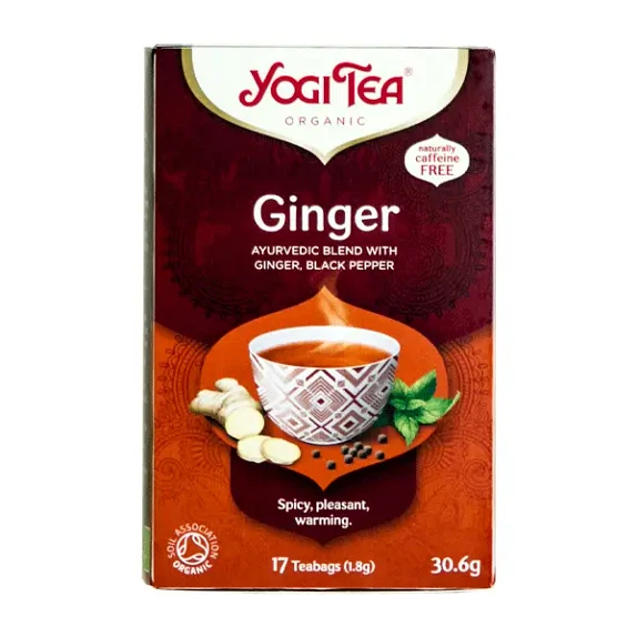 Ginger Ayurvedisk Yogi 17 tebreve økologisk