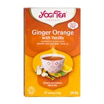 Ginger Orange With Vanilla Yogi Tea 17 breve økologisk