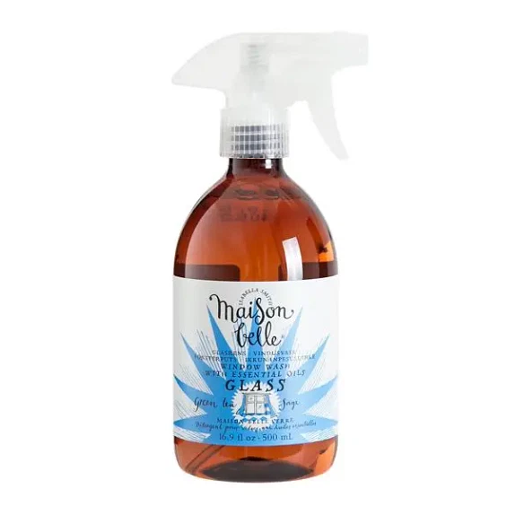 Glasrens Grøn Te-Salvie Spray Maison Belle 500 ml