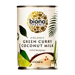 Green Curry Coconut Milk Biona 400 ml økologisk