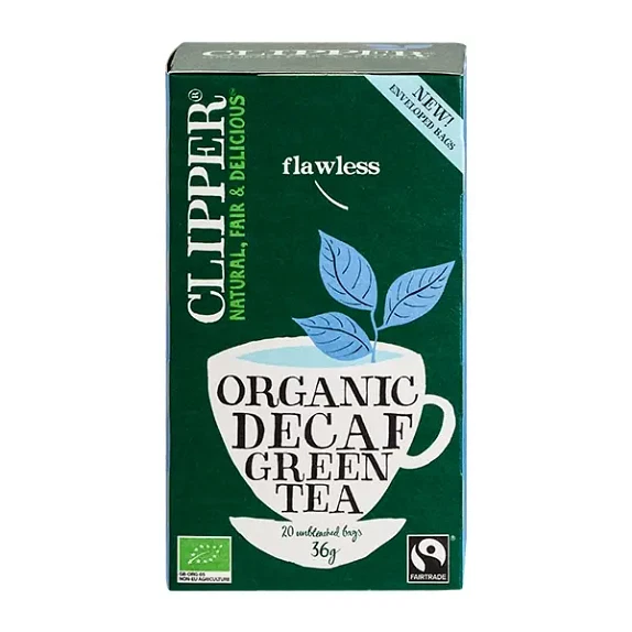 Green Tea Decaf Clipper 20 breve økologisk