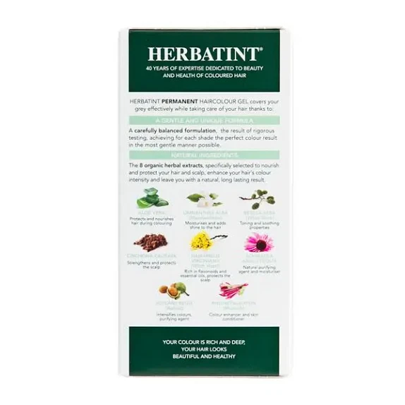 Hårfarve 3N Dark Chestnut Herbatint 150 ml