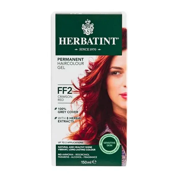 Hårfarve FF2 Crimson Red Herbatint 150 ml