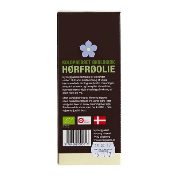 Hørfrøolie Nyborggaard 250 ml økologisk