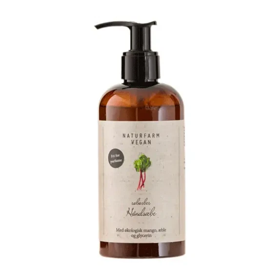 Håndsæbe Rabarber Naturfarm 250 ml