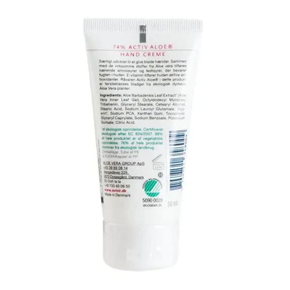 Hand Cream Avivir Aloe Vera 50 ml