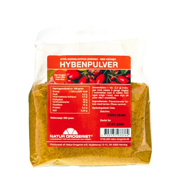 Hybenpulver 200 g