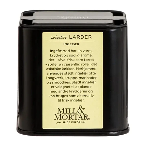 Ingefær Stødt Mill & Mortar 50 g økologisk