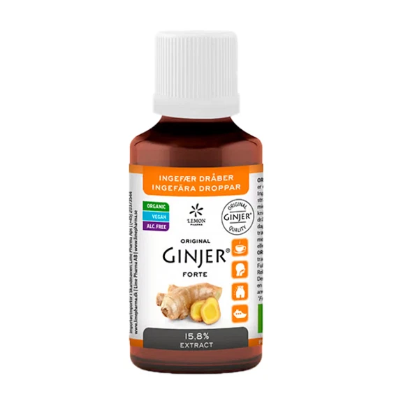 GINJER Ingefær Dråber Forte Ø (50 ml)