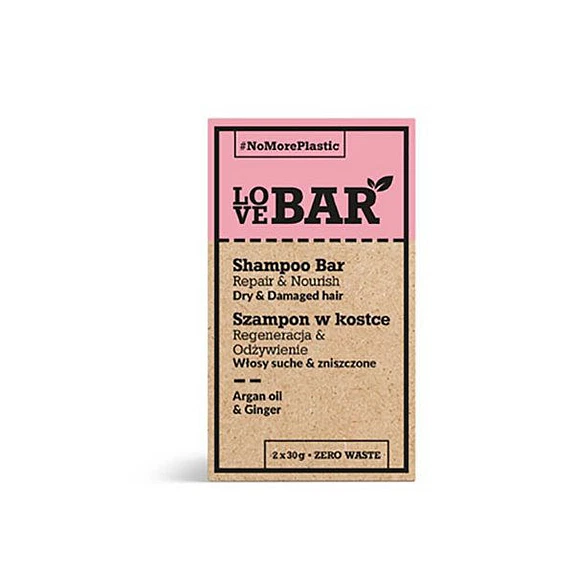 Shampoo Bar nærende t. tørt & ødelagt hår