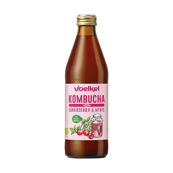 kombucha surkirsebær-mynte ø